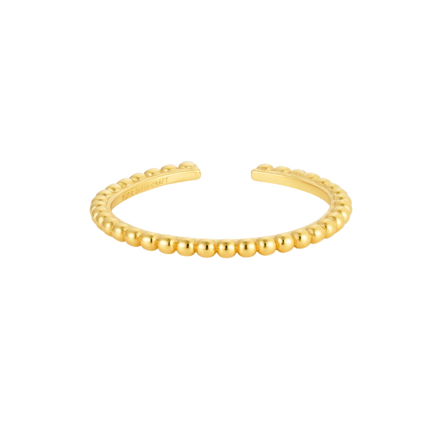 Thin Beaded Ring