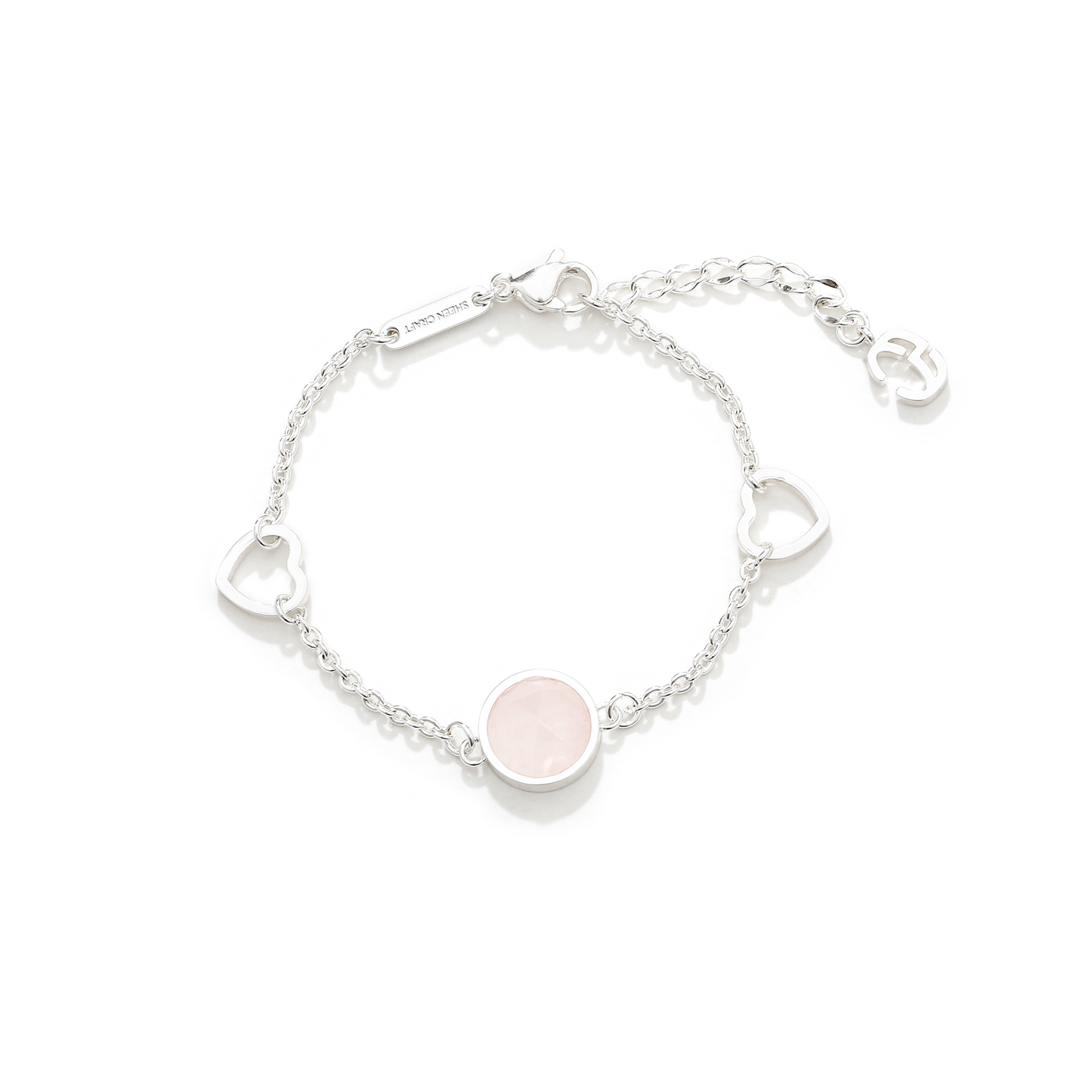 Selene Birthstone Silver Bracelet