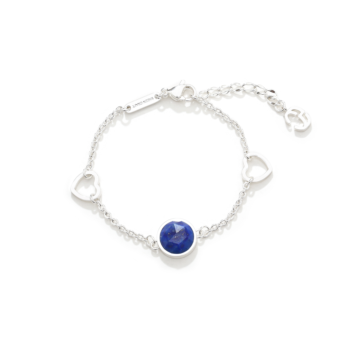 Selene Birthstone Silver Bracelet