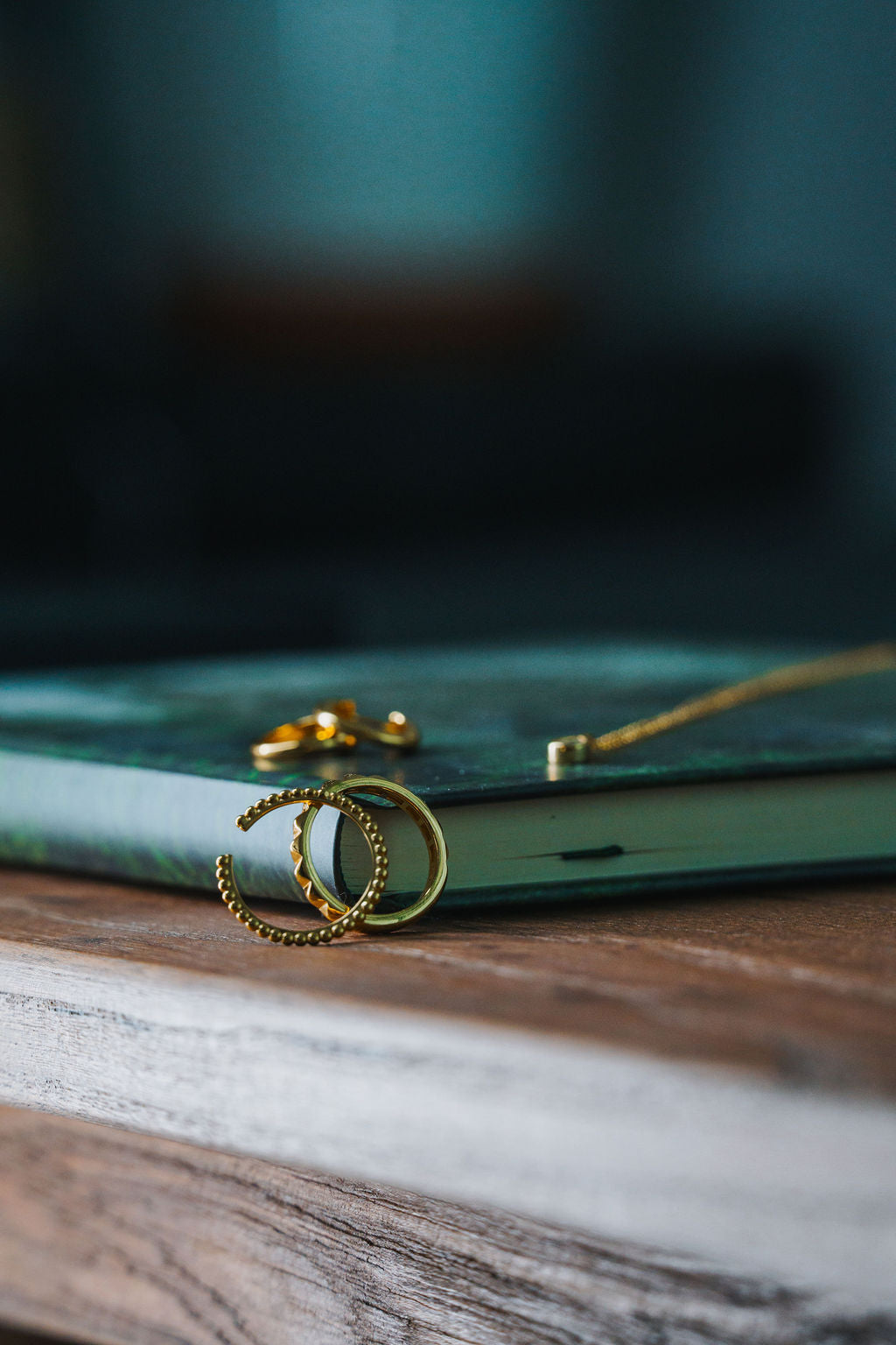 Thin Beaded Ring