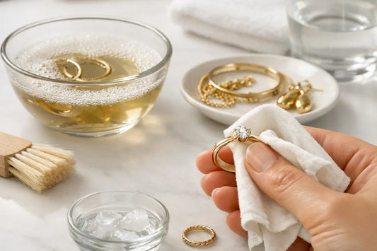 How to Clean Gold Jewelry Without Dulling Its Shine