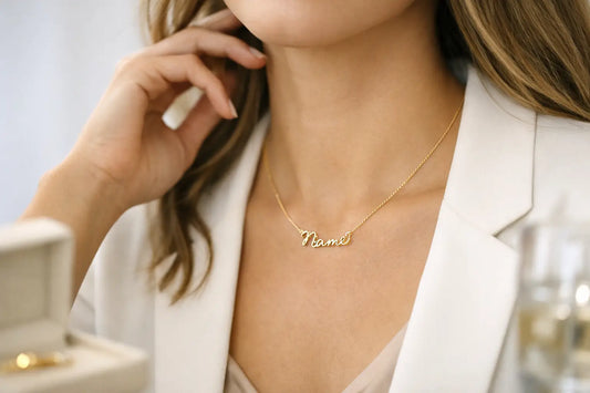 Why Personalized Name Necklaces Gold Stay In