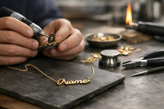 How Are Custom Name Necklaces Made?