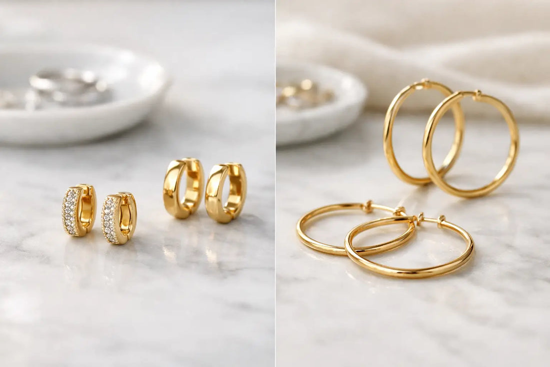 Huggie Earrings vs Hoops: Which Fits You?
