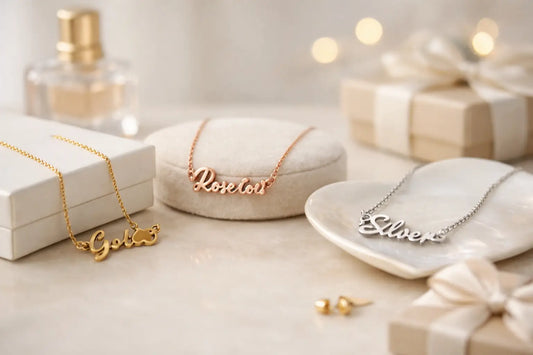 Custom Name Necklace Style and Gift Guide