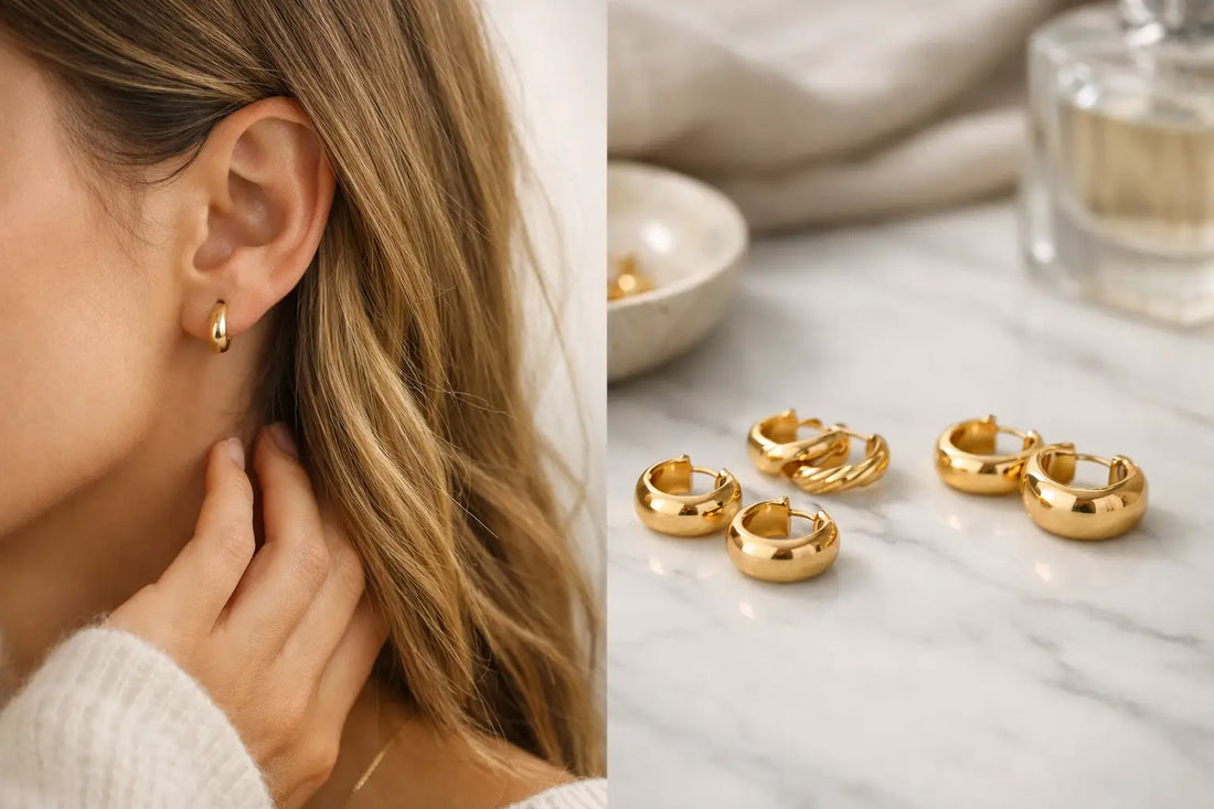 Gold Huggie Earrings for Everyday Style