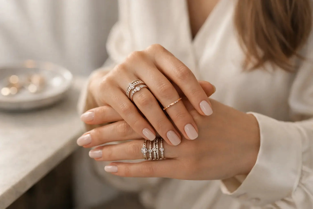How to Stack Rings Elegantly Every Day