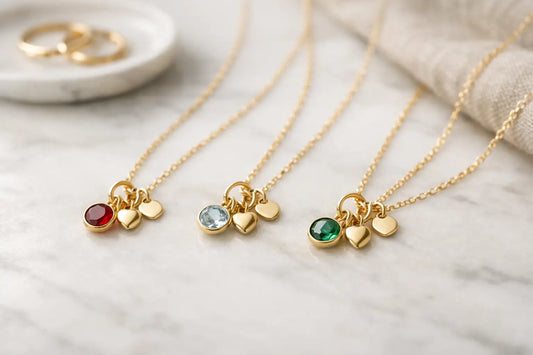 A Stylish Guide to Birthstone Charm Necklaces
