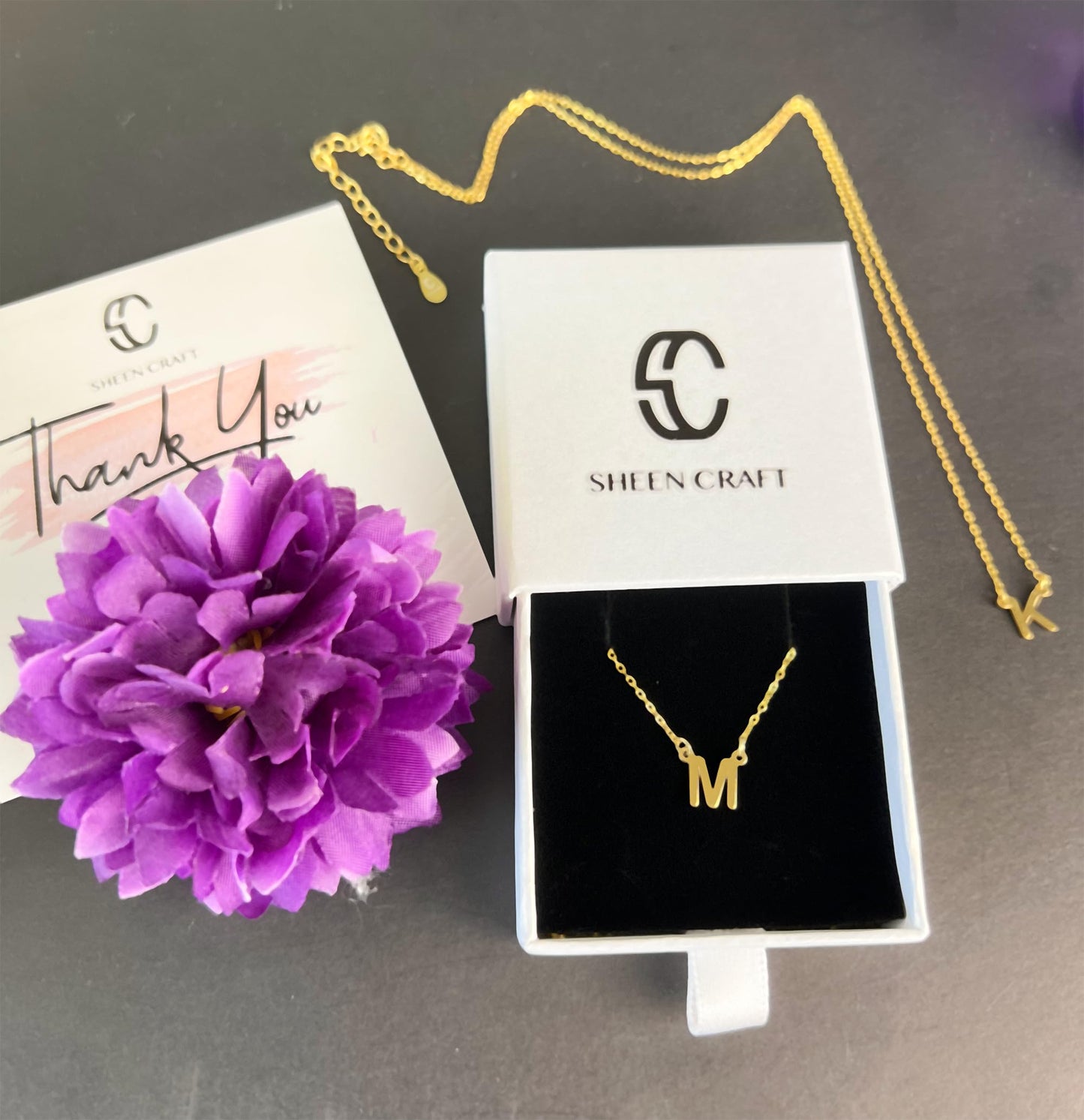 Custom Arabic Name Necklace | 18K Gold Arabic Necklace