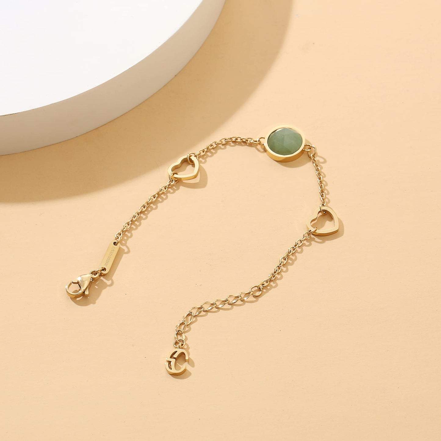 Selene Birthstone 14K Gold Bracelet