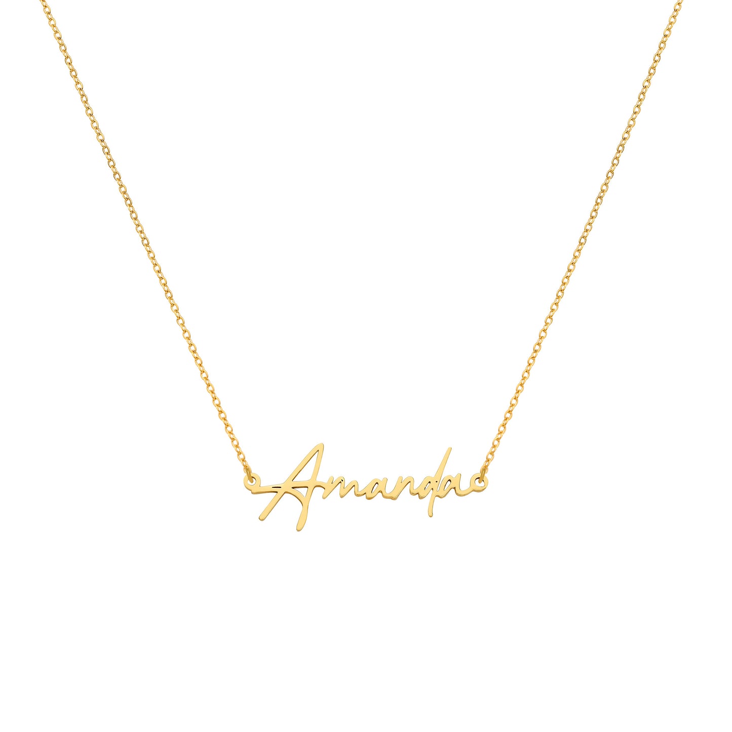 Natural Name Necklace