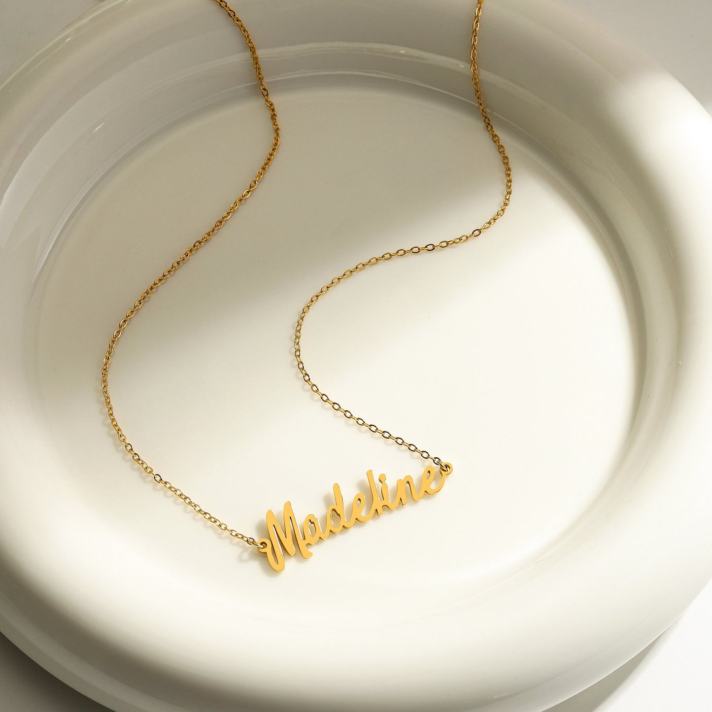 Natural Name Necklace