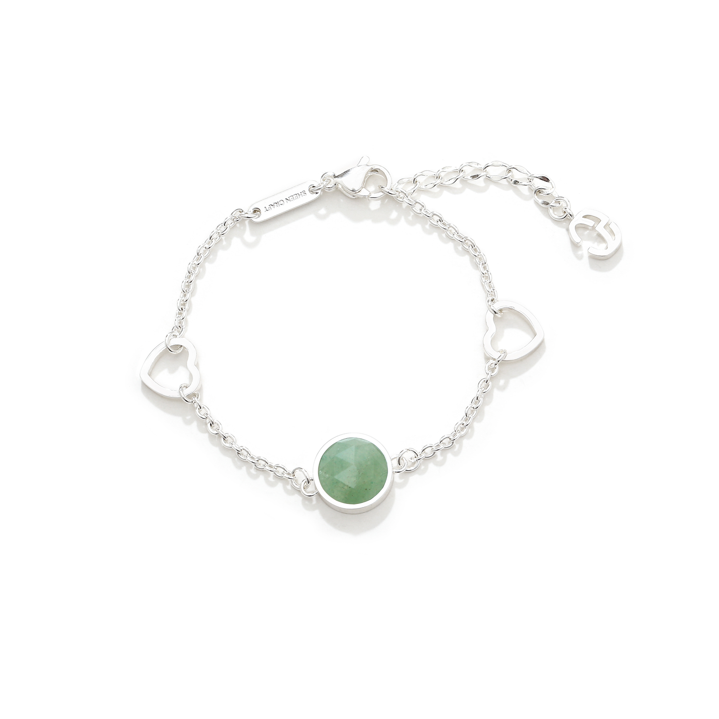 Selene Birthstone Silver Bracelet