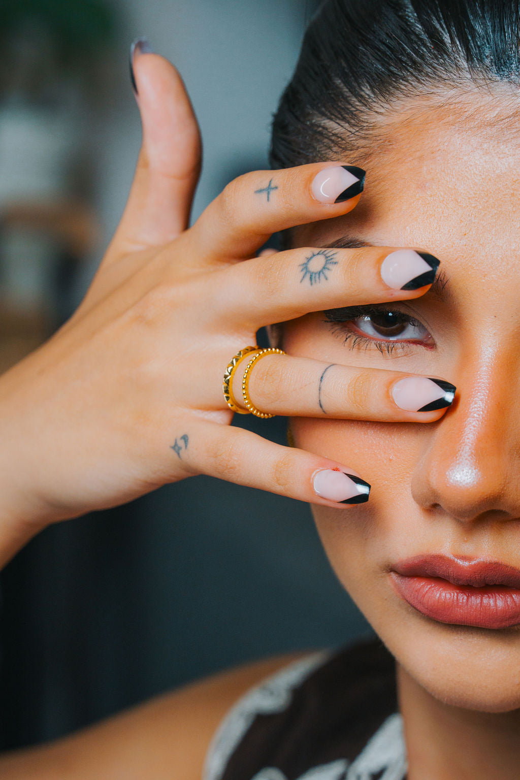Thin Beaded Ring
