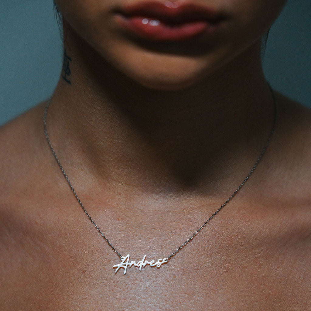 Natural Name Necklace