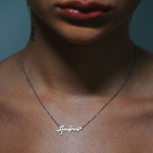 Natural Name Necklace
