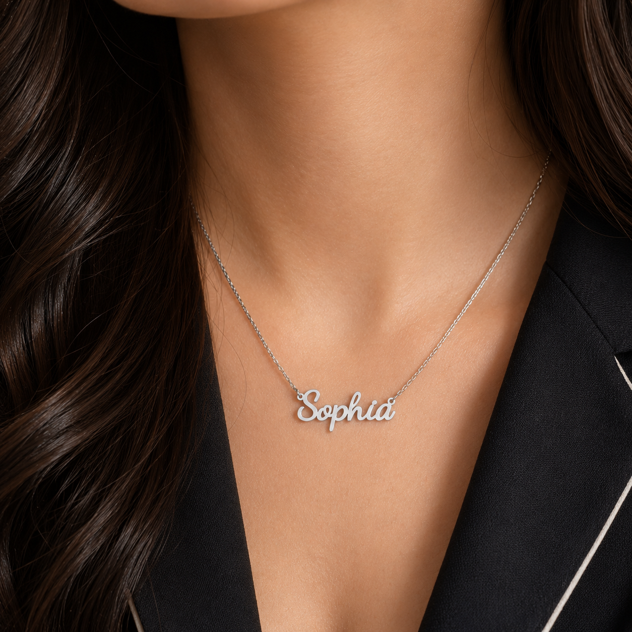 Personalized Name Necklace | 18K Gold or Sterling Silver