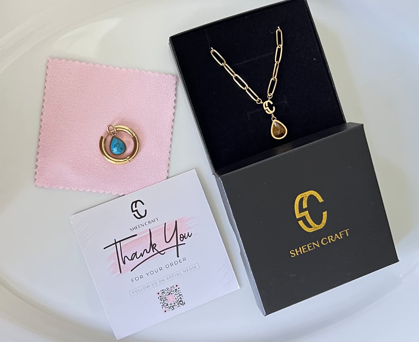 Drop Birthstone Hoop