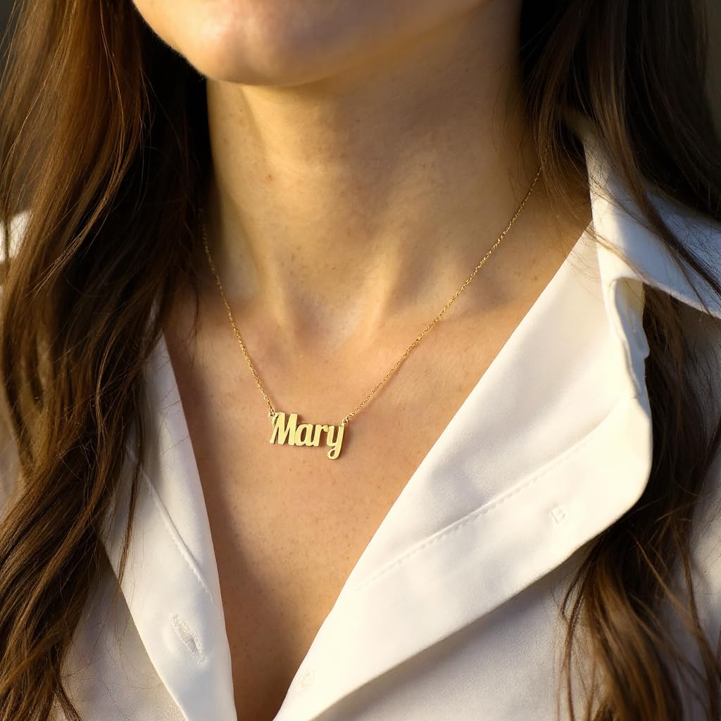 Natural Name Necklace