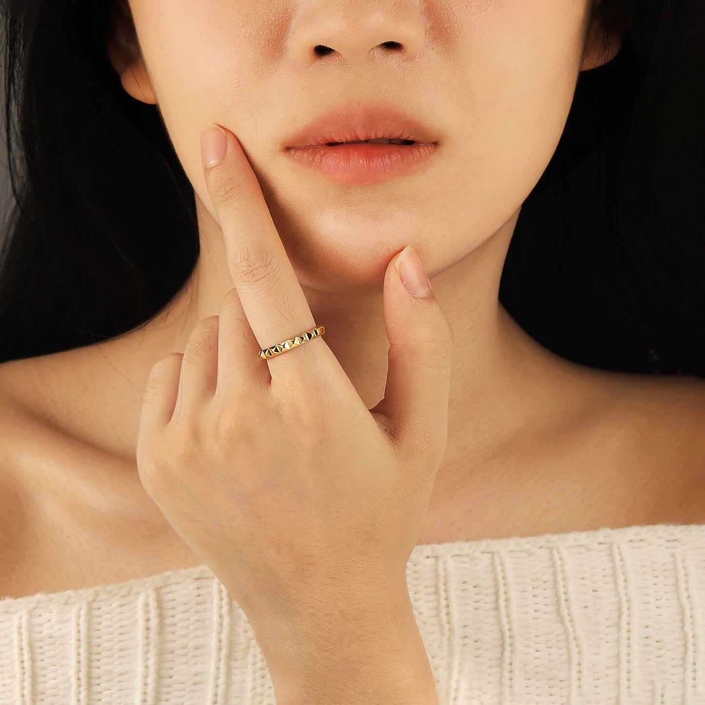 Grace Pyramid Ring