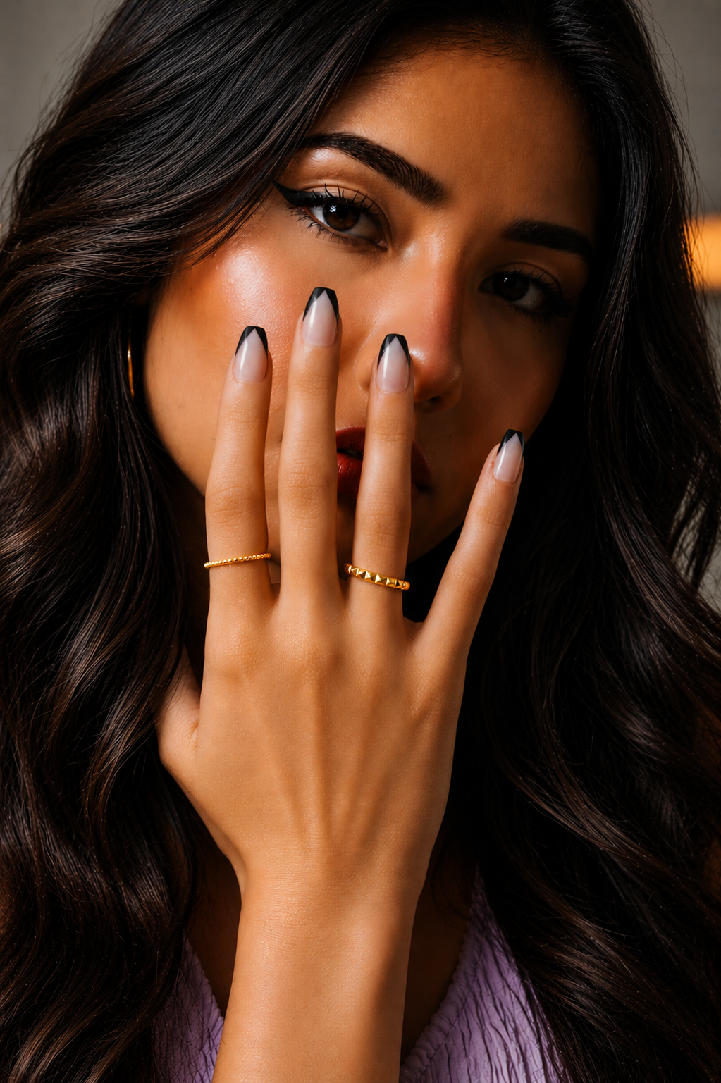 Grace Pyramid Gold Ring