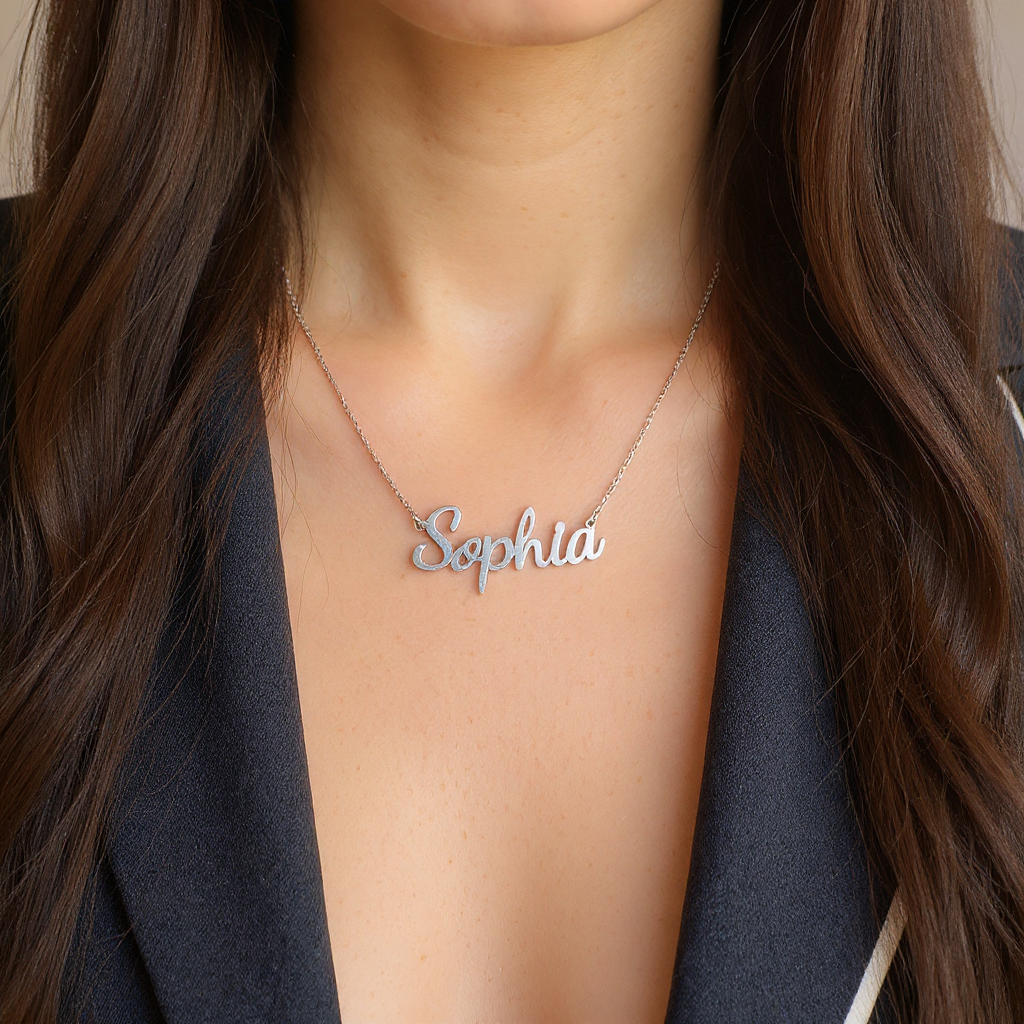 Natural Name Necklace